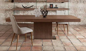 Mesa de comedor extensible Moderna Tarqui Mesa de comedor extensible Moderna Tarqui