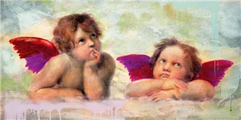 Cuadro canvas rafael putti dos punto cero Cuadro canvas rafael putti dos punto cero