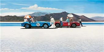 Cuadro canvas bonneville salt plains Cuadro canvas bonneville salt plains