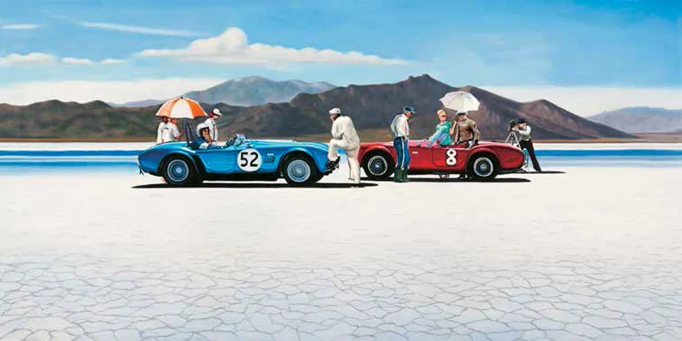 Cuadro canvas bonneville salt plains
