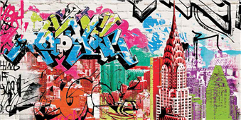 Cuadro canvas pop manhattan
