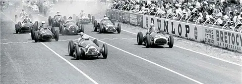 Cuadro  grand prix france 1951canvas