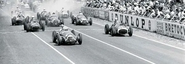Cuadro grand prix france 1951canvas