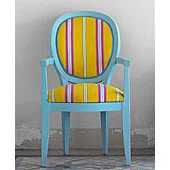 Sillón clásico Vicenzo I tapizado Sillón clásico Vicenzo I tapizado