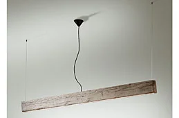Lámpara Oregón madera centenaria Led Lámpara Oregón madera centenaria Led