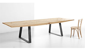 Mesa de comedor madera centenaria Fly