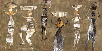 Cuadro canvas african dance