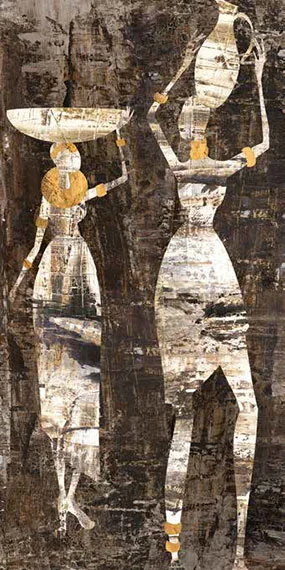 Cuadro canvas africa dos