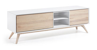 Mueble de Tv con puertas nordico Quatre 