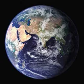 Cuadro canvas earth view from space asia Cuadro canvas earth view from space asia