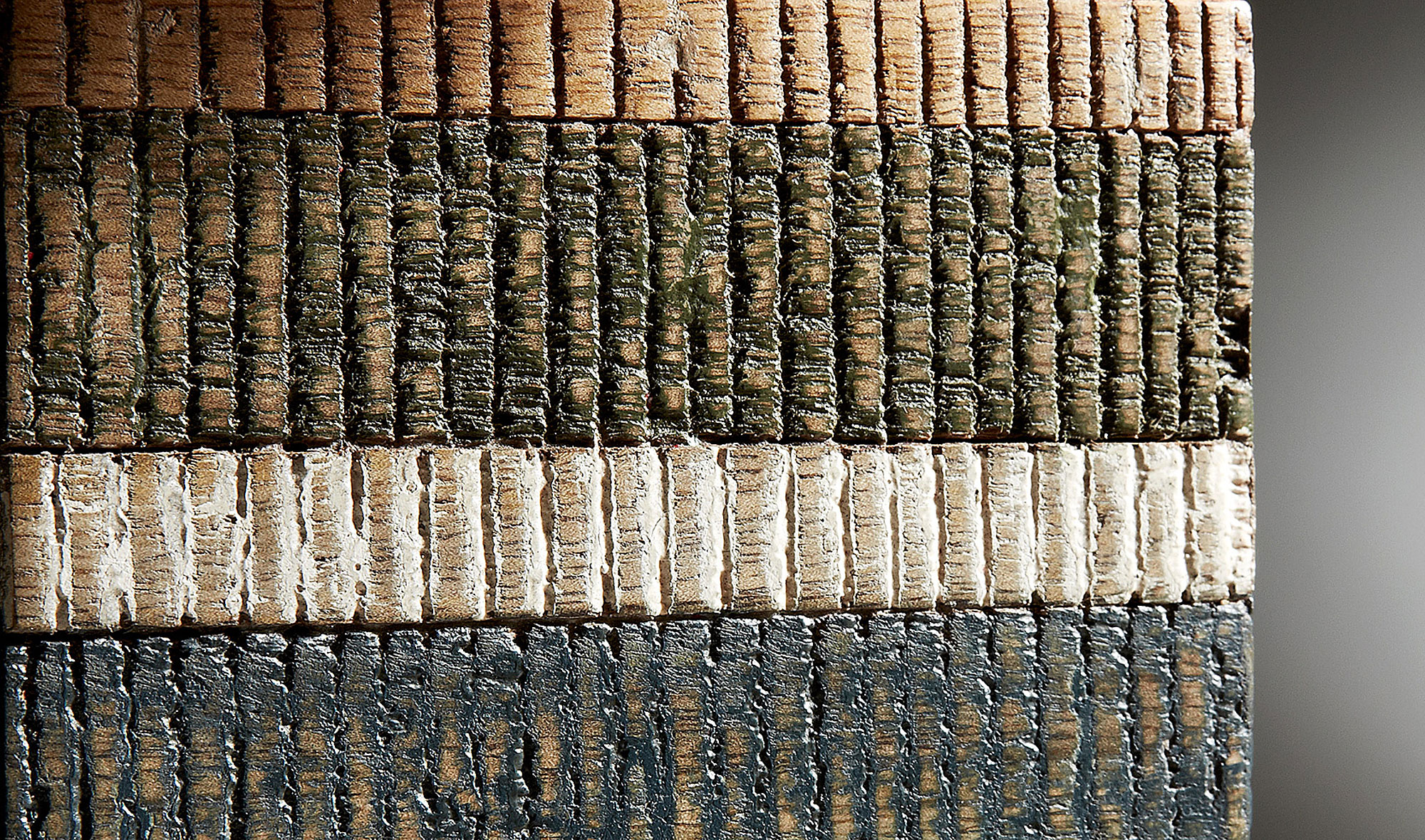 Lampara de madera vintage pachment