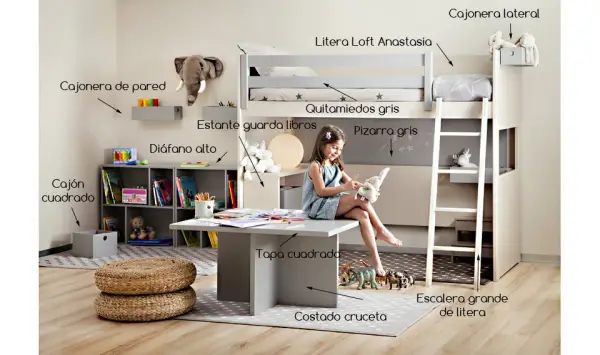 Habitacion infantil Anastasia