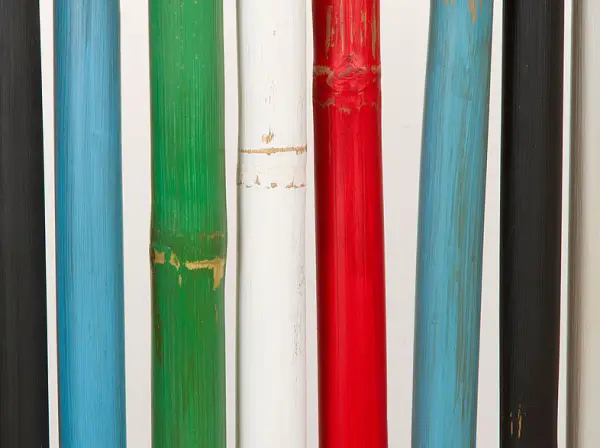 Biombo bambú colors