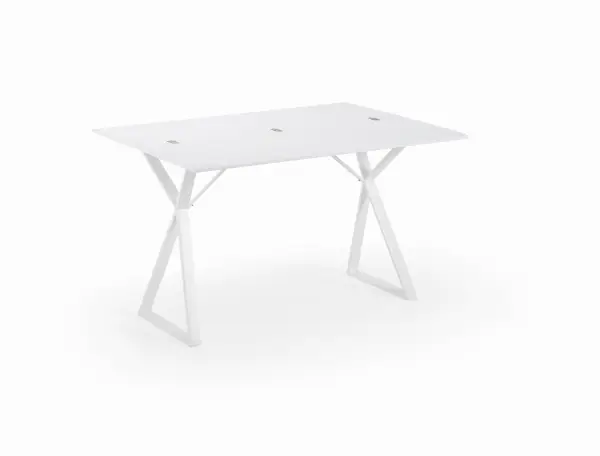 Mesa Kita lacado mate blanco