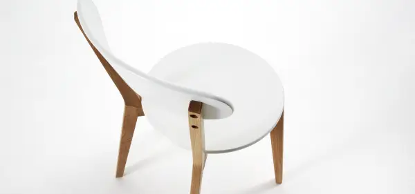 Silla Areia en madera natural