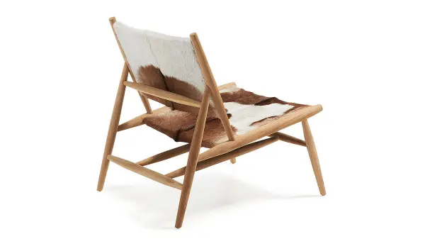 Sillón vintage piel de cabra