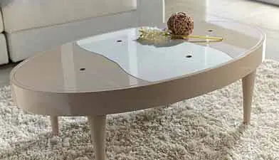 Mesa de Centro Ovalada Nassau