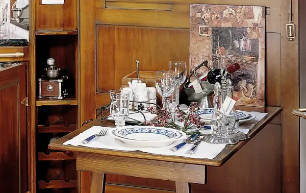 Cocina rustica Hamptons