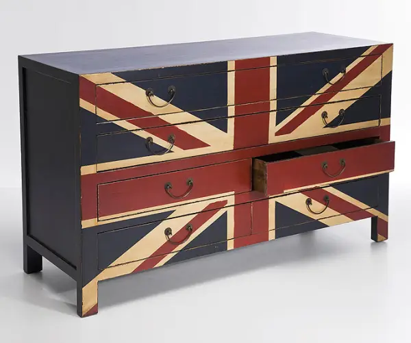 Comoda 6 cajones Brittish