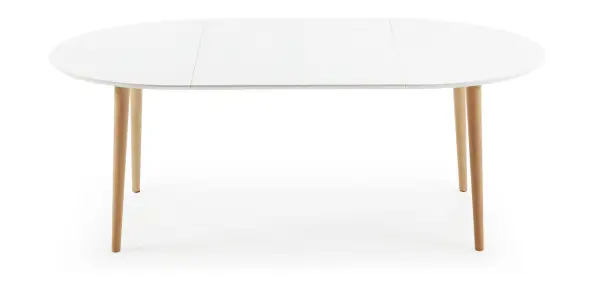 Mesa de comedor blanca Moderna Oqui