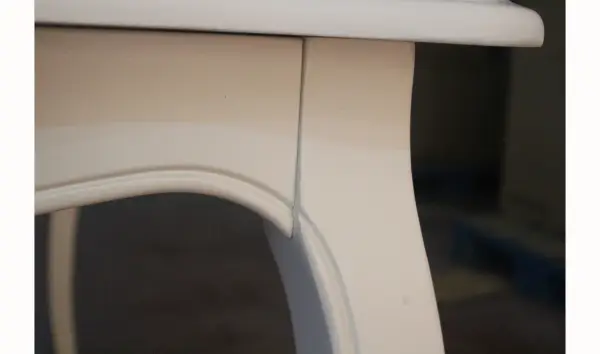 Mesa de comedor ex blanca Lig.defectos