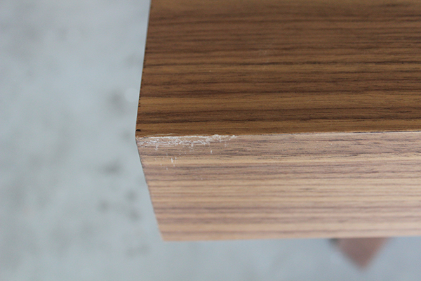 Mesa de comedor Cross 150x150 Lig.defectos