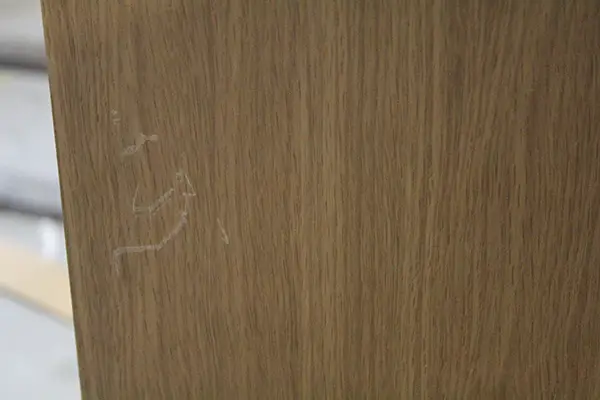 Aparador puertas roble y verde Hamburgo Lig.defectos