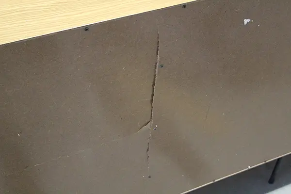 Aparador puertas roble y verde Hamburgo Lig.defectos