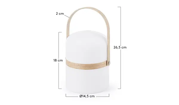 Lámpara de sobre mesa Radley