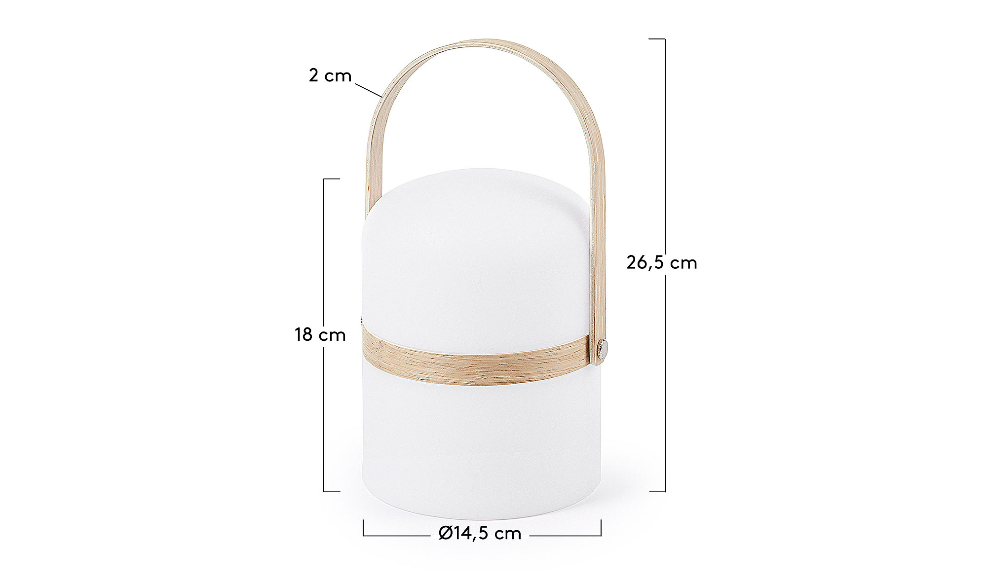 Lámpara de sobre mesa Radley