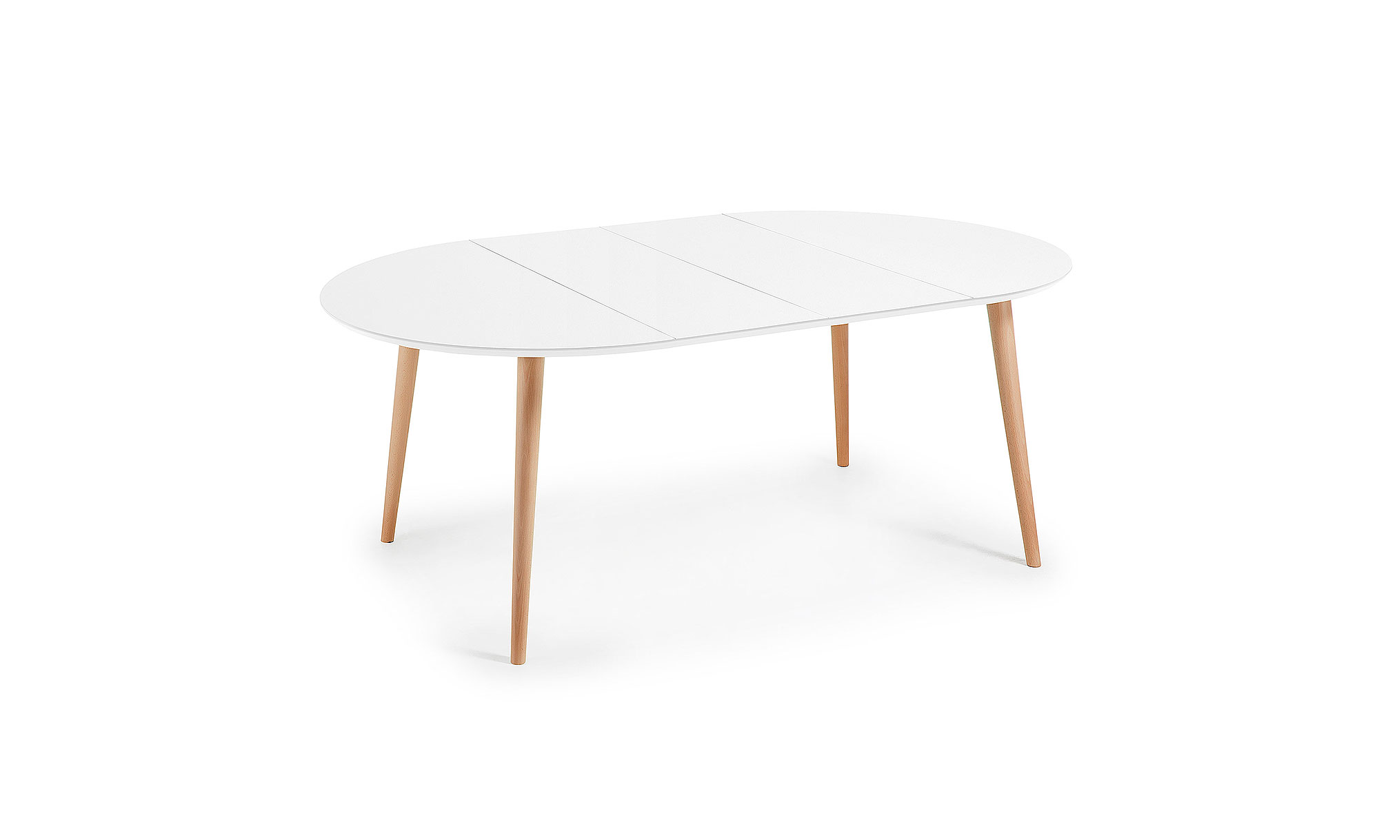 Mesa comedor nórdica Oqui extensible