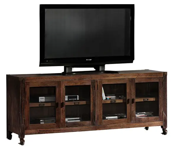 Mueble de Tv industrial 4 puertas