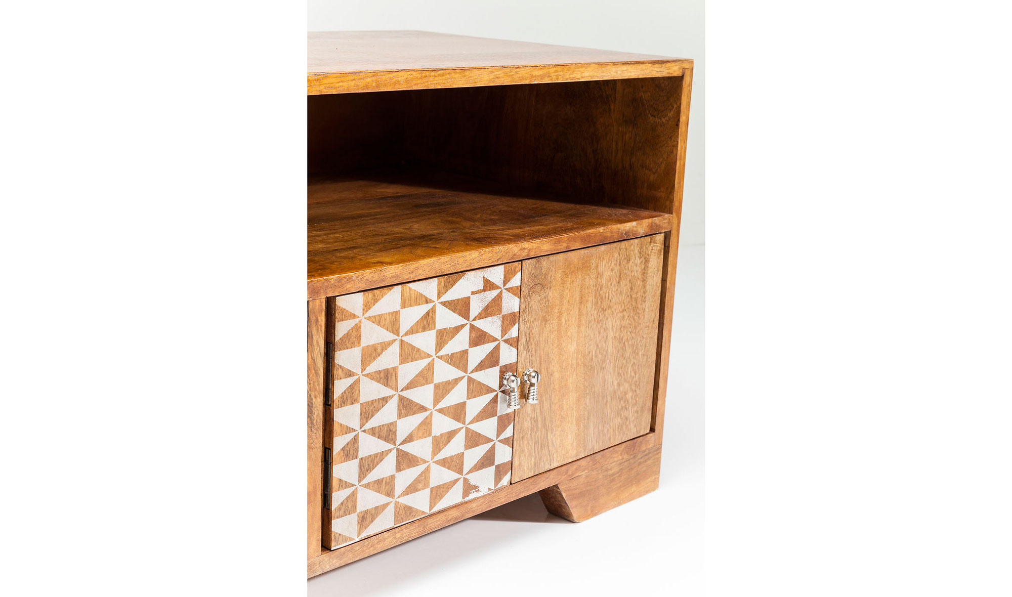 Mueble TV vintage Soleil 3 puertas 9 cajones