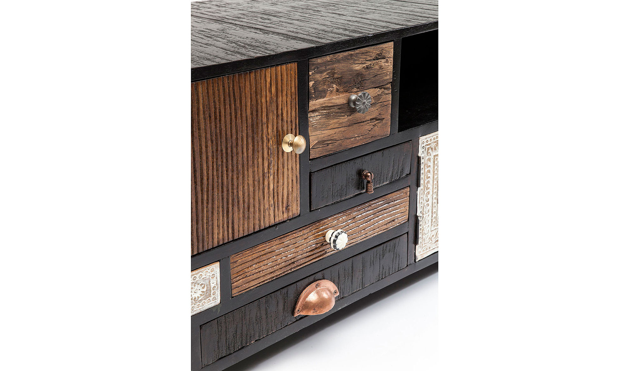 Mueble Tv vintage Finca 3 puertas 9 cajones