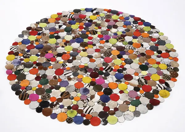 Alfombra de Colores Circulos