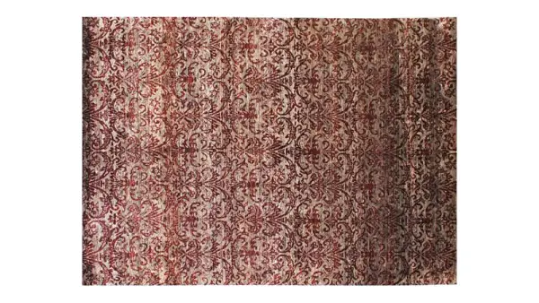 Alfombra en seda Damask Charme