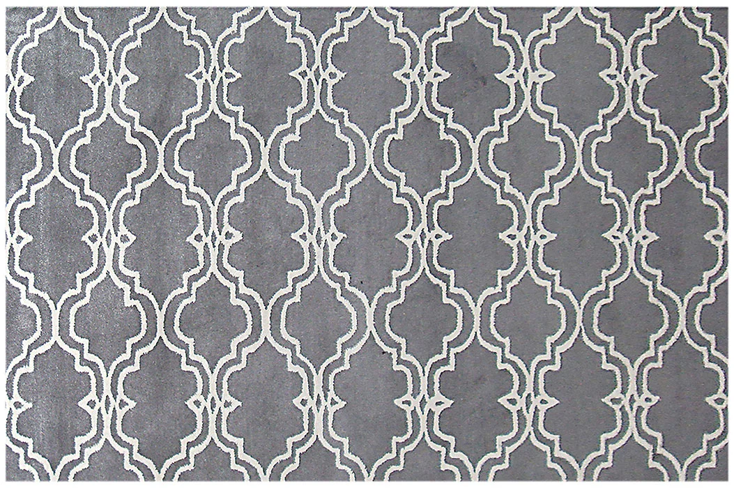 Alfombra lana Riviera silver