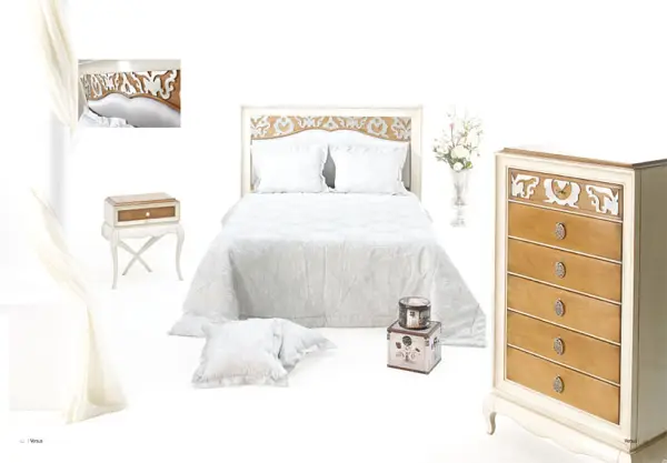 Ambiente de Dormitorio Vintage Kaia
