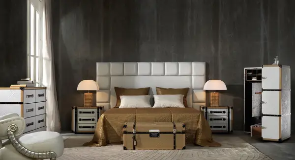 Ambiente de dormitorio vintage Detian