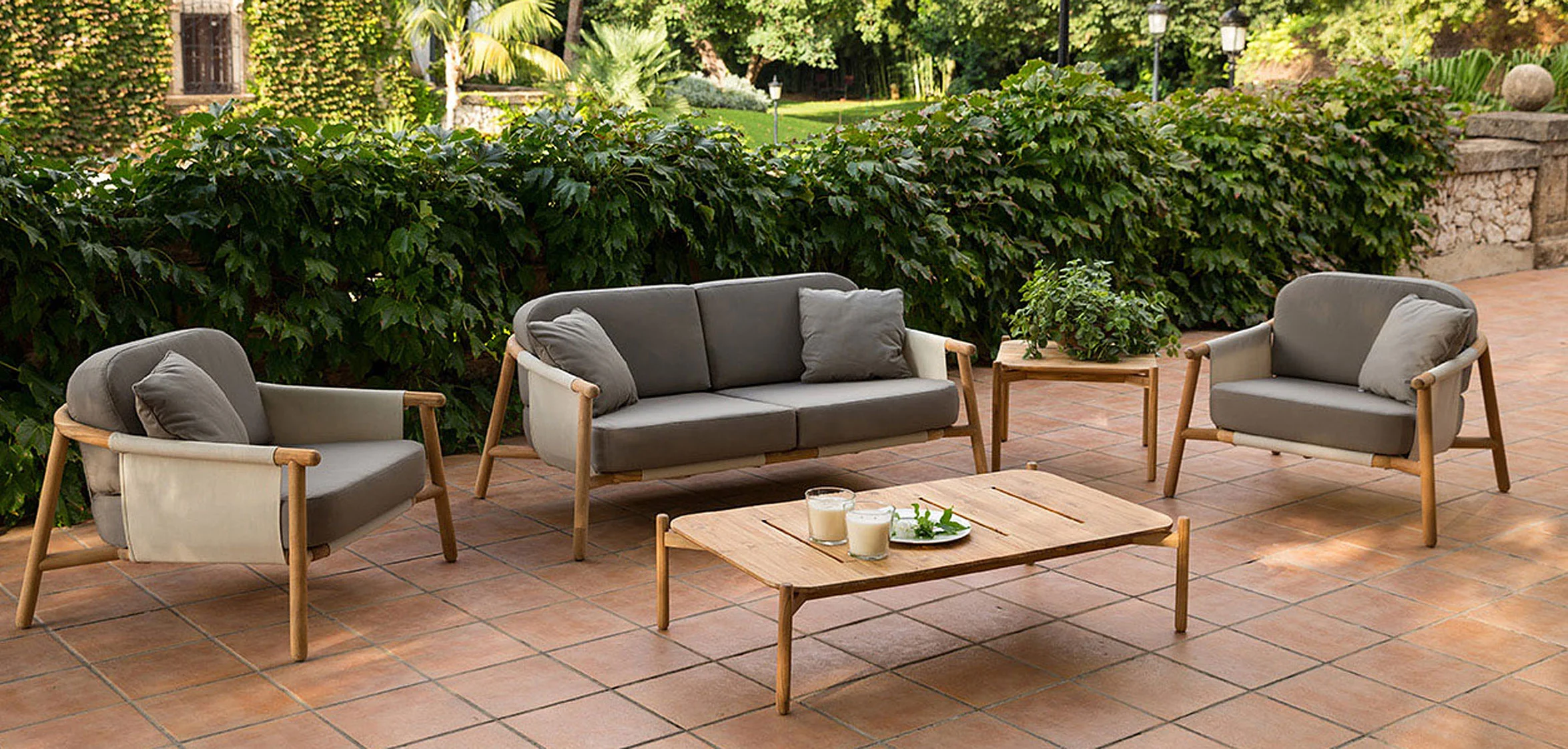 Ambiente de jardín Novesar