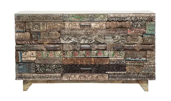 Aparador Shanti Surprise Puzzle 2 puertas y 3 cajones