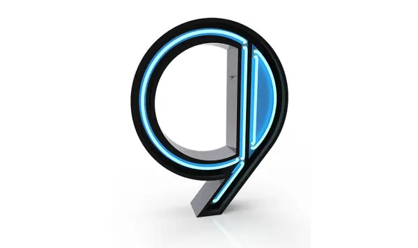 Aplique número 9