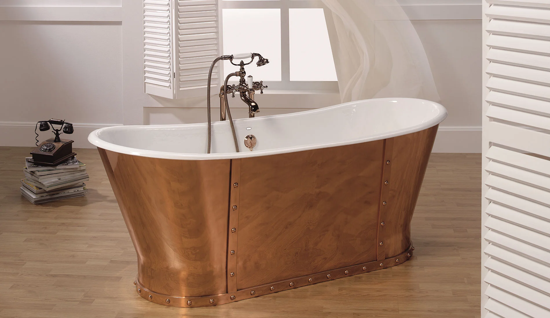Bañera de cobre París