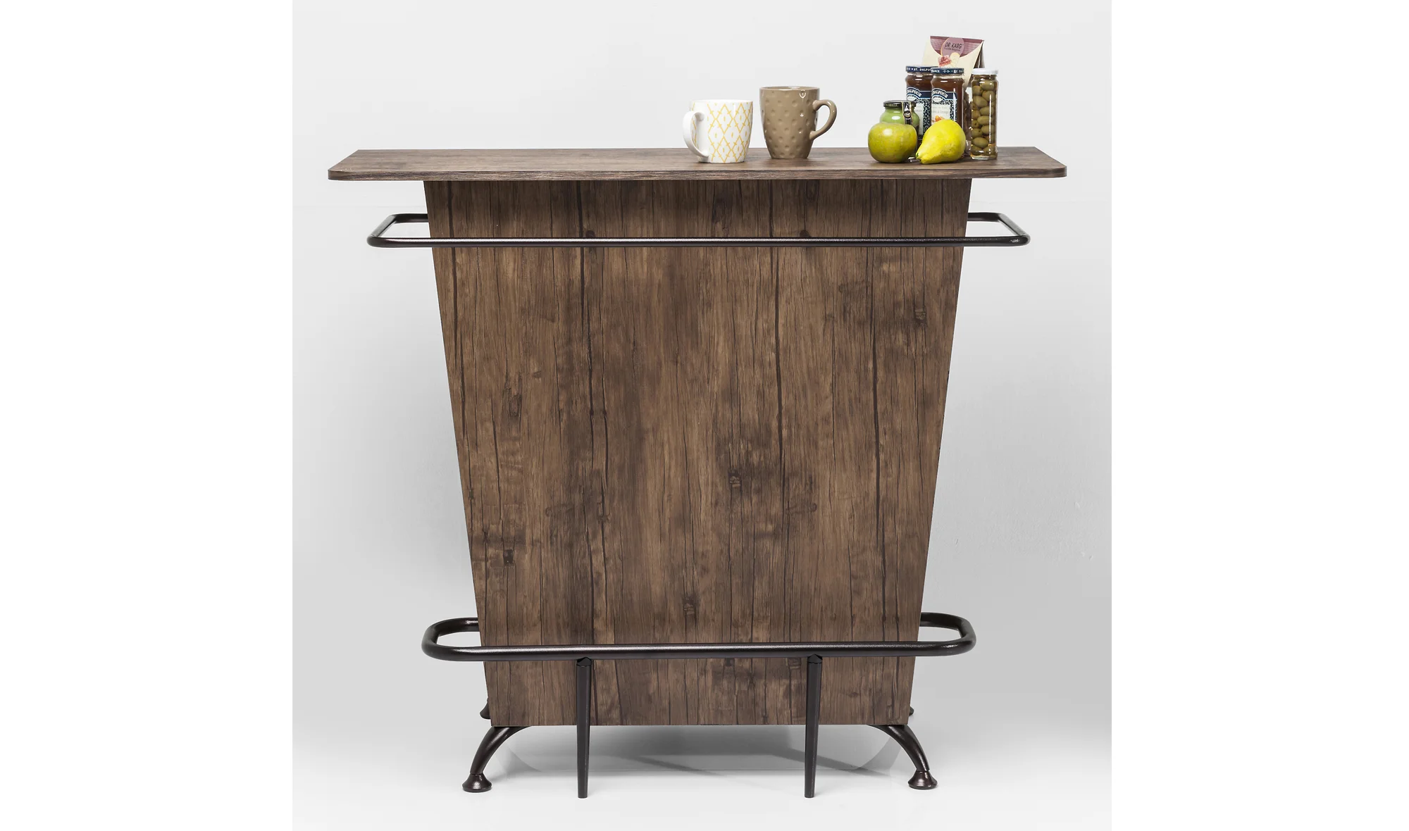Bar vintage Lady Rock nogal