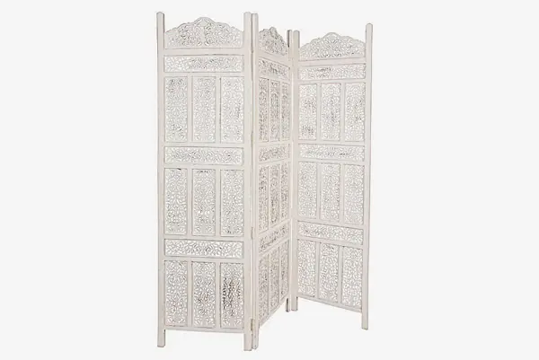 Biombo Vintage blanco Kartik