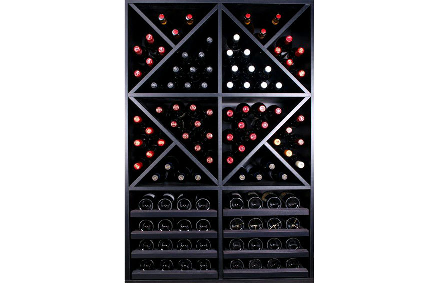 Botellero Merlot Super 112 botellas vino