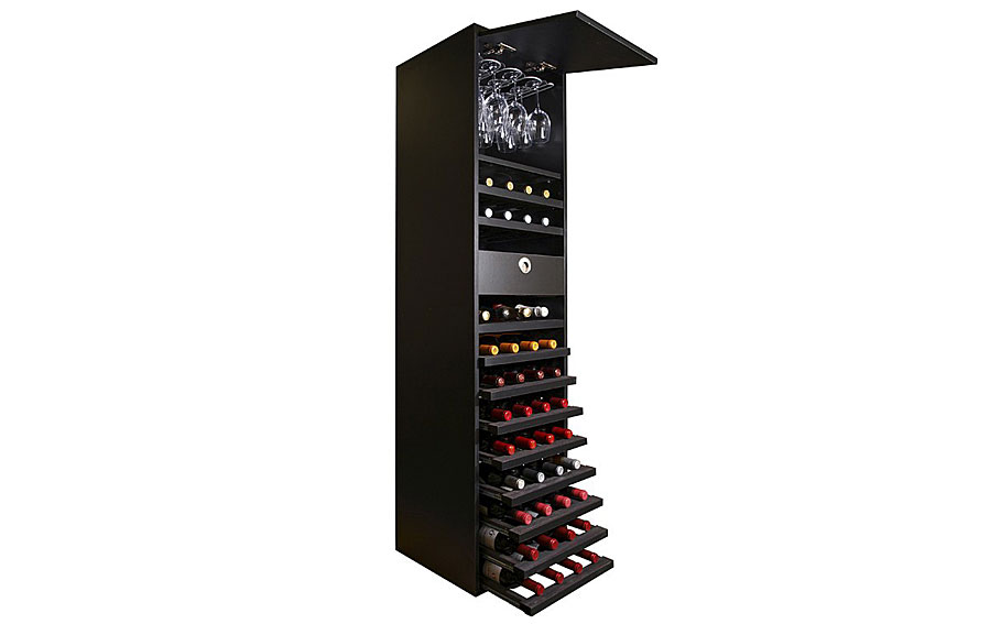 Botellero Merlot Vip con capacidad para 44 botellas vino