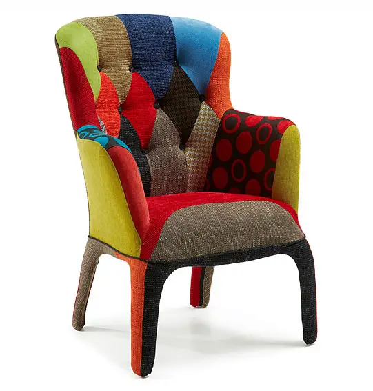 Butaca Vintage Patchwork Adelfa