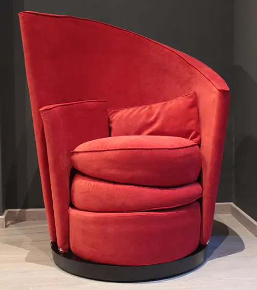 Butaca roja Moderna Flofa