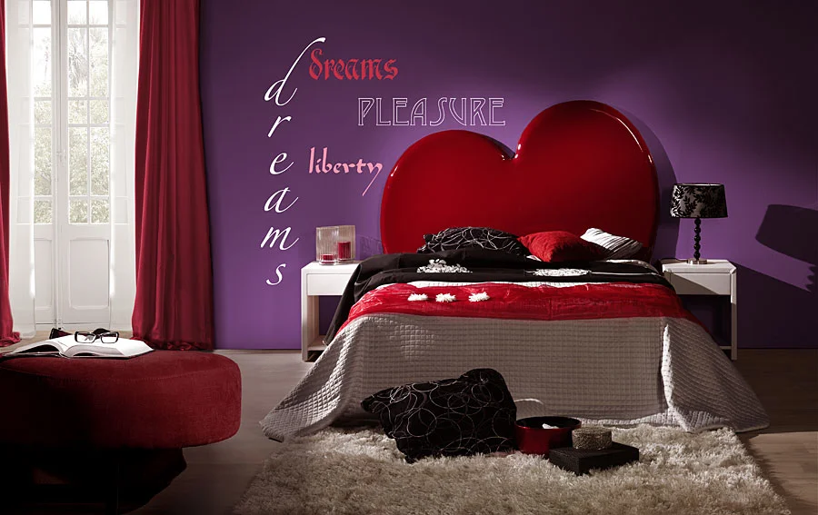 Cabecero corazón Love
